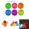 Durable Tpr Material Pet Toy Ball Glowing And Squeaky Random Color