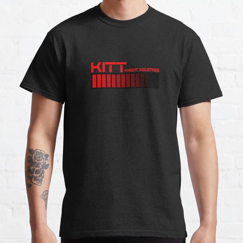 Knight Rider Kitt Ghostbustears Men T Shirts The Car's The Star Casual Tees Short Sleeve david hasselhoff Cotton 6XL Tops