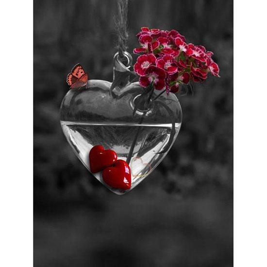 huacan 5D DIY Diamond Painting Rose Diamond Mosaic Embroidery Needlework Cross Stitch