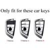 Car Key Case Cover For Bmw X1 X3 X5 X6 X7 1 3 5 6 7 Series G20 G30 G11 F15 F16 G01 G02 F48 Protector Shell Accessories