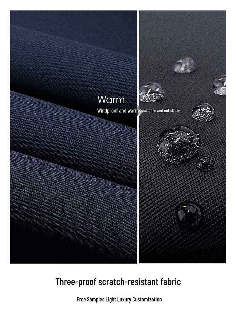 Veste d'alpinisme 3-en-1 BMW avec logo personnalisé - Vêtement d'extérieur Automne/Hiver pour magasin 4S ou vêtements de travail d'équipe