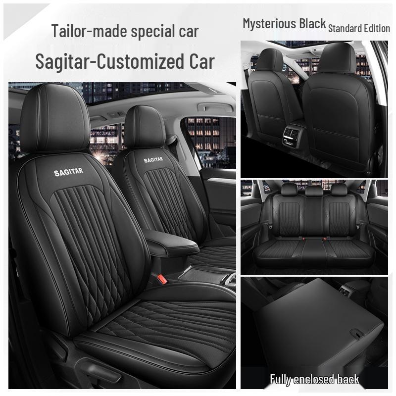 Universal Full Wrap Four Seasons Car Seat Cover for New Sagitar – Five-Seat Cushion