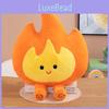 Schattig Cartoon Vlam Pluche Speelgoed Kussen Schattig Vuur Element Knuffelkussen Cadeau Voor Haar