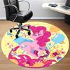 1pc My Little Pony Office Round Area Rug, Under Office Chairs Bedroom Living Room Home Decor  A1022237
