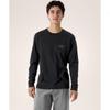 Arcteryx Crag Sl Cotton Ls Men   Black Atqsm09536