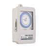 Comutator cu temporizator mecanic 24 de ore Evaluare IP53 Cutie de comutator cu temporizator electric programabil AC 100-240V