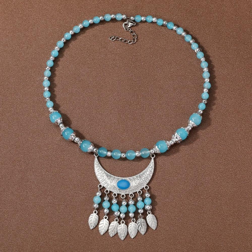 Tibetan Jewelry Bohemia Headwear Ethnic Photo Prop Photography Headband Long Chain Red Stone Hairdress Accessory Gypsy Women