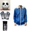 Classic Game Undertale Sans Cosplay Costume Hoodie With Comfortable Shorts And Gloves