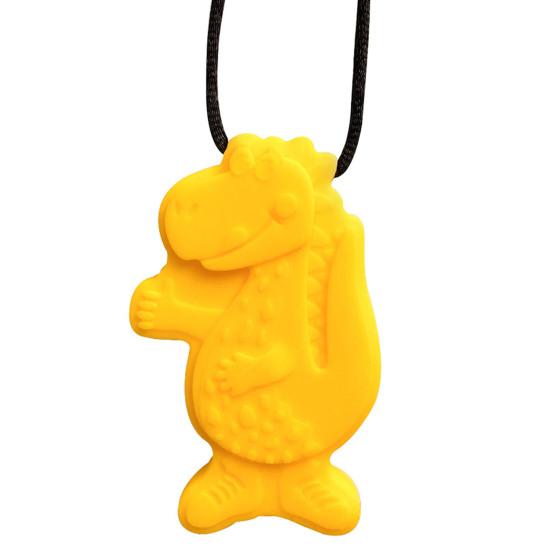 

Детский Прорезыватель Прекрасный Мягкий Безопасный Пищевой Класс Мультяшной Формы Износостойкий Компактный Милый Динозавр Малыш Тренировка Зубов Игрушка Ежедневного Использования жёлтый