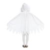 Halloween Children's Elf Cloak Cosplay Costumes White Elf Ghost Hooded Cape Christmas Cape Dress Up As A Halloween Stage Costume