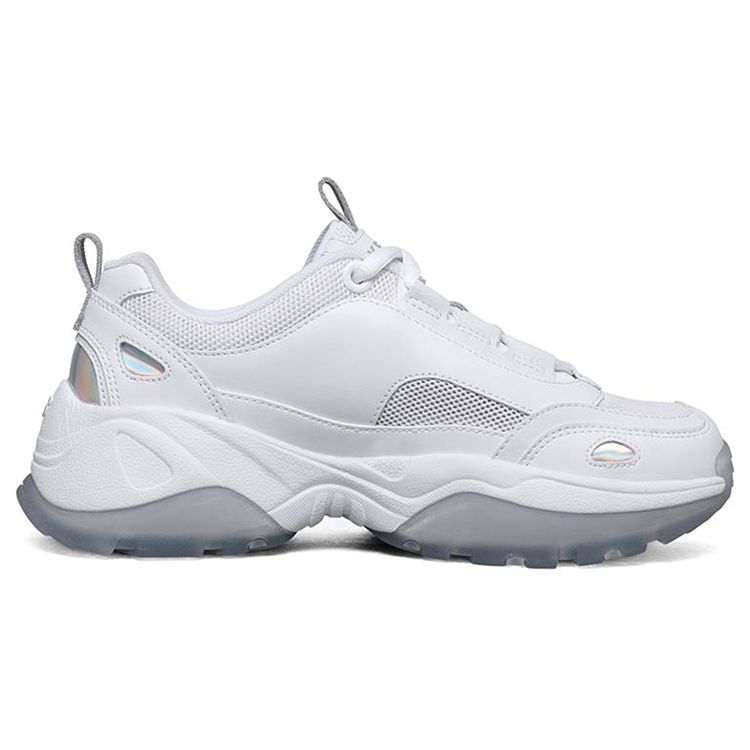 Skechers Kozmiks Sport Comfortable Fashion Low-Top Dad Shoes Women sneaker White 88888407-WHT