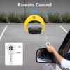 Parking Barrier Parking Post with Remote Controls and Keys 180° Rotating Rocker Lever Maximum Load Capacity 2T Waterproof