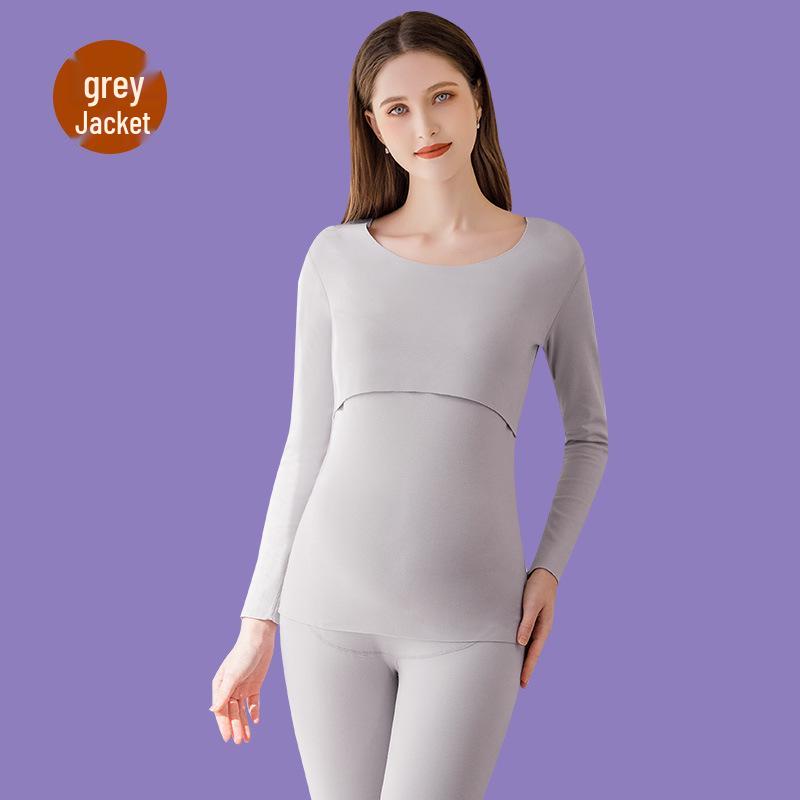 

Премиальный немецкий вельветовый хлопковый комплект для беременных и кормящих - Осенне-зимний термотоп и брюки XXXL [80-95 kg]