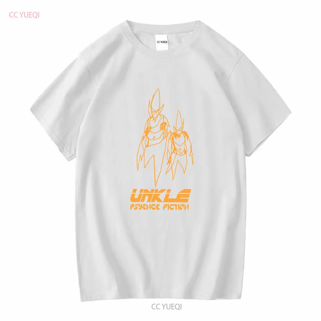 1999 Unkle fantascienza DJ SHADOW Mowax futura vtg anni '90 rap hiphop Maglietta L vintage Lavata Unisex Traspirante Casual Alla moda