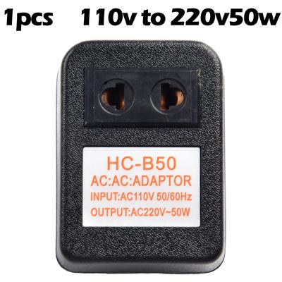 Step-down Transformer 220V To 110V 110V To 220V Optional Voltage Converter 50W Automatically Protect Electrical Equipment Tools