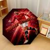Parapluie Pliant Automatique 3 Plis Cristiano Ronaldo 8 Baleines Coupe-Vent Protection Soleil Pluie Pour Voyage Extérieur Usage Quotidien
