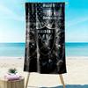 Raiders Pride Custom Name Text Personalized Beach Towel, Quick-drying, Easy to Care for, Suitable for Both Fitness and Beach Vacations,Sports Essentia