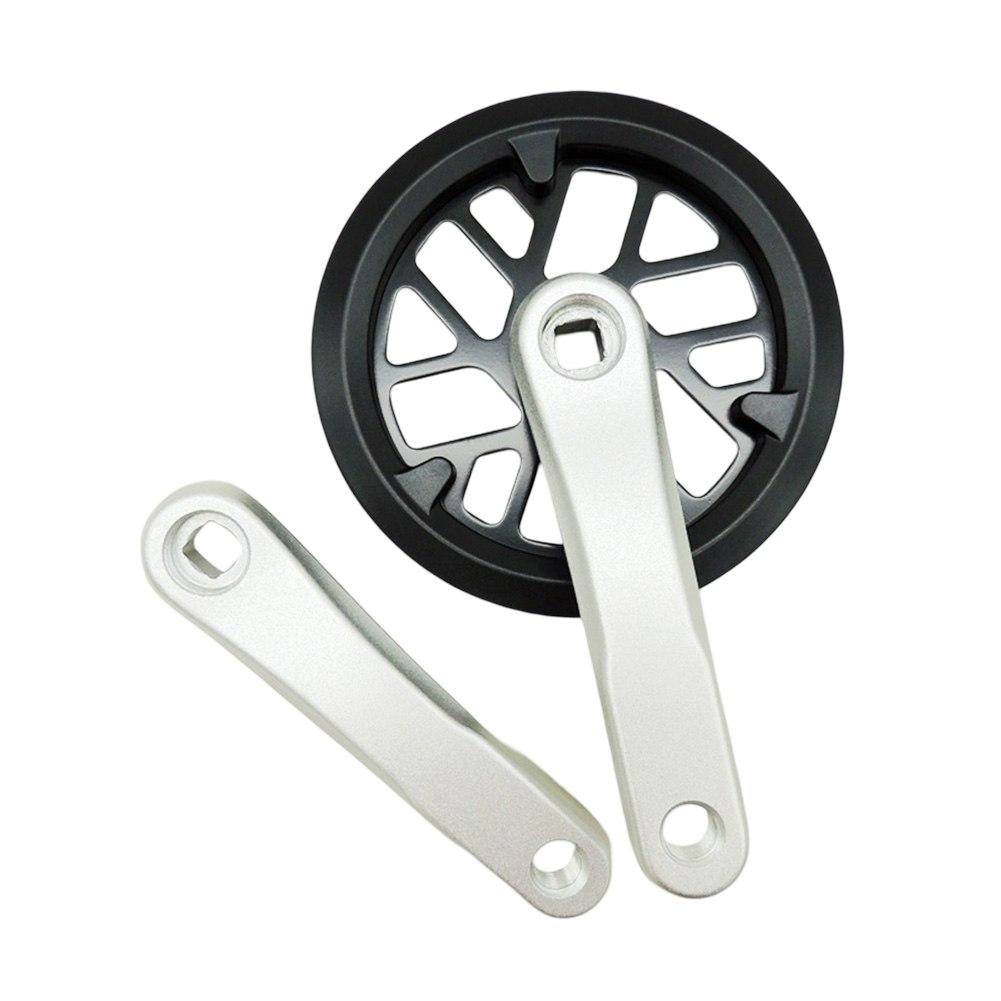 127/140/152MM Crankset 32T Alloy Ebike Kids Children Folding Bike Chainwheel Crankset  Folding Bike Chainring Replacement Parts