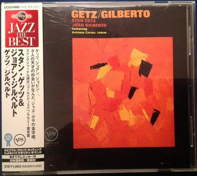CD STAN GETZ  JOO GILBERTO ANTONIO   Getz Gilberto Paper Sleeve UCCU5002V68545 Verve Records 2003 Japan Jazz Used