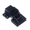 Schwarzer Vinyl-Plattenspieler Staubschutz Deckel Scharnier Hergestellt Aus ABS-Material Für Plattenspieler Audio Schutz Mit Kompakter Größe 6.3x4.7x4CM