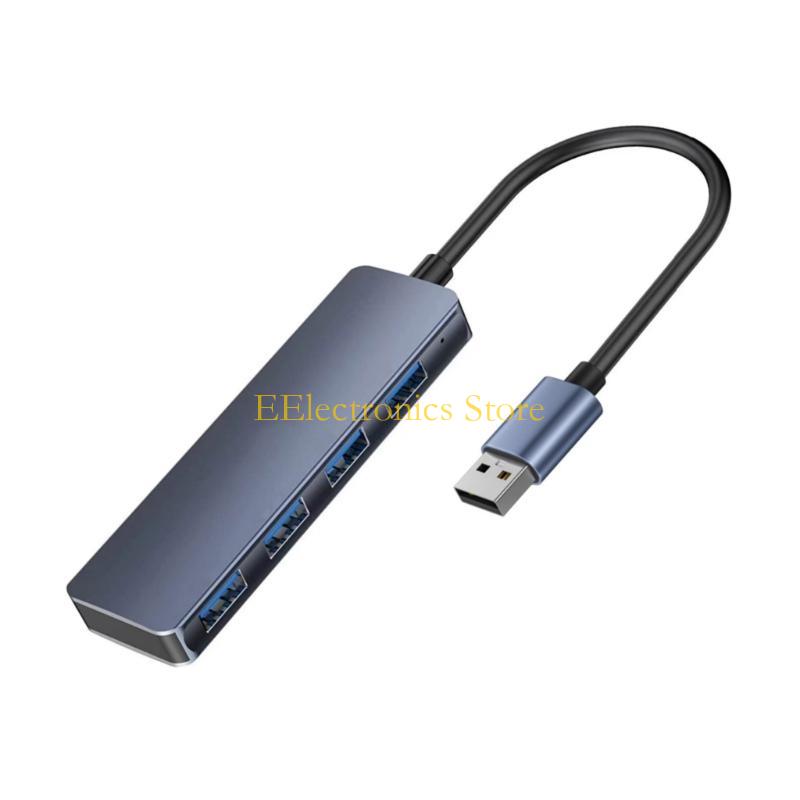 B03C USB C Хаб USB 3.0 Алюминиевый Type C/USB на 4 порта USB 3.0 Адаптер Высокоскоростной USB разветвитель Донгл Шнур Конвертер Разъем