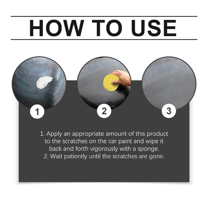 Car Paint Scratch Repair Formula Strong High Gloss Protective Film Universal Car Paint Restoration Cream for Vehicle