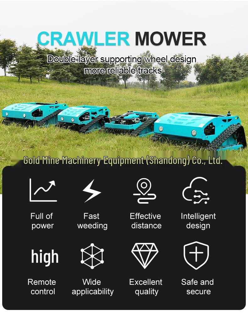Smart Remote Control Lawn Mower: Multifunctional Weeder & Garden Trimmer for Italy