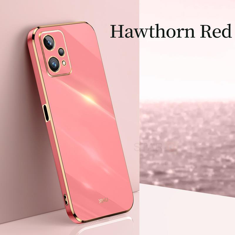 Realme9 Realme8 I pokovovací pouzdro se čtvercovým kroužkem pro Oppo Realme 9 Pro 9i 8i 9pro 8pro 4G 5G C21y Luxusní silikonový kryt stojanu