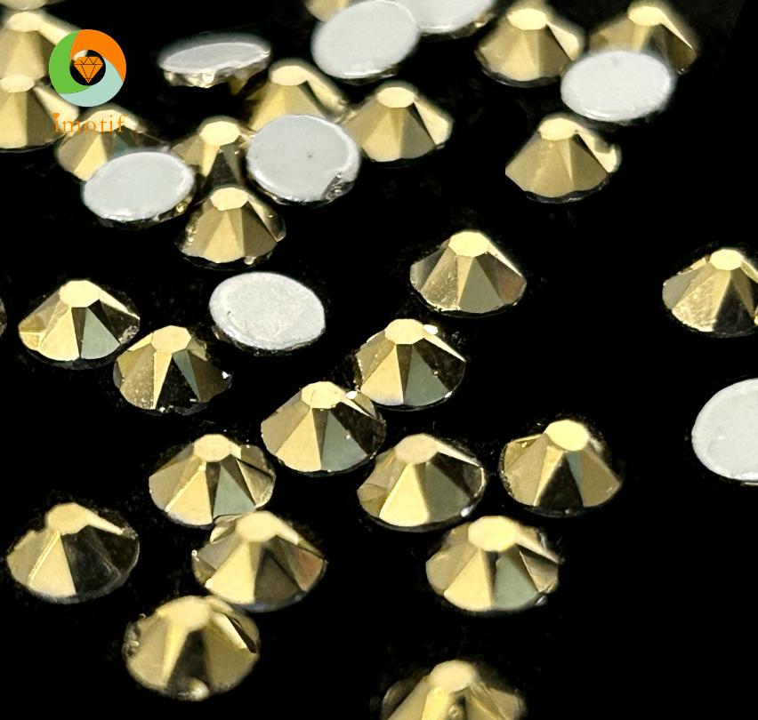 Hotfix Rhinestone Loose Crystal Bead Iron on Crystal Stone Heat Press Loose Glass Stone SS10 ( 3mm)