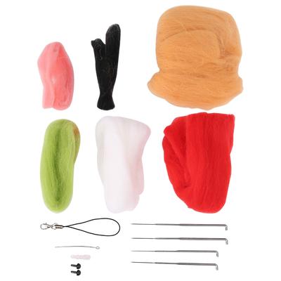 Nadelfilz-Set DIY Wollfilz Basteln Niedlicher Hund für Anfänger Handgemachte Accessoires