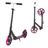 VEVOR Kick Scooter for Kids Ages 8+, Teens & Adults, 2-Wheel Toddler Scooter with Adjustable Height Handlebar, Wide Anti-Slip Deck