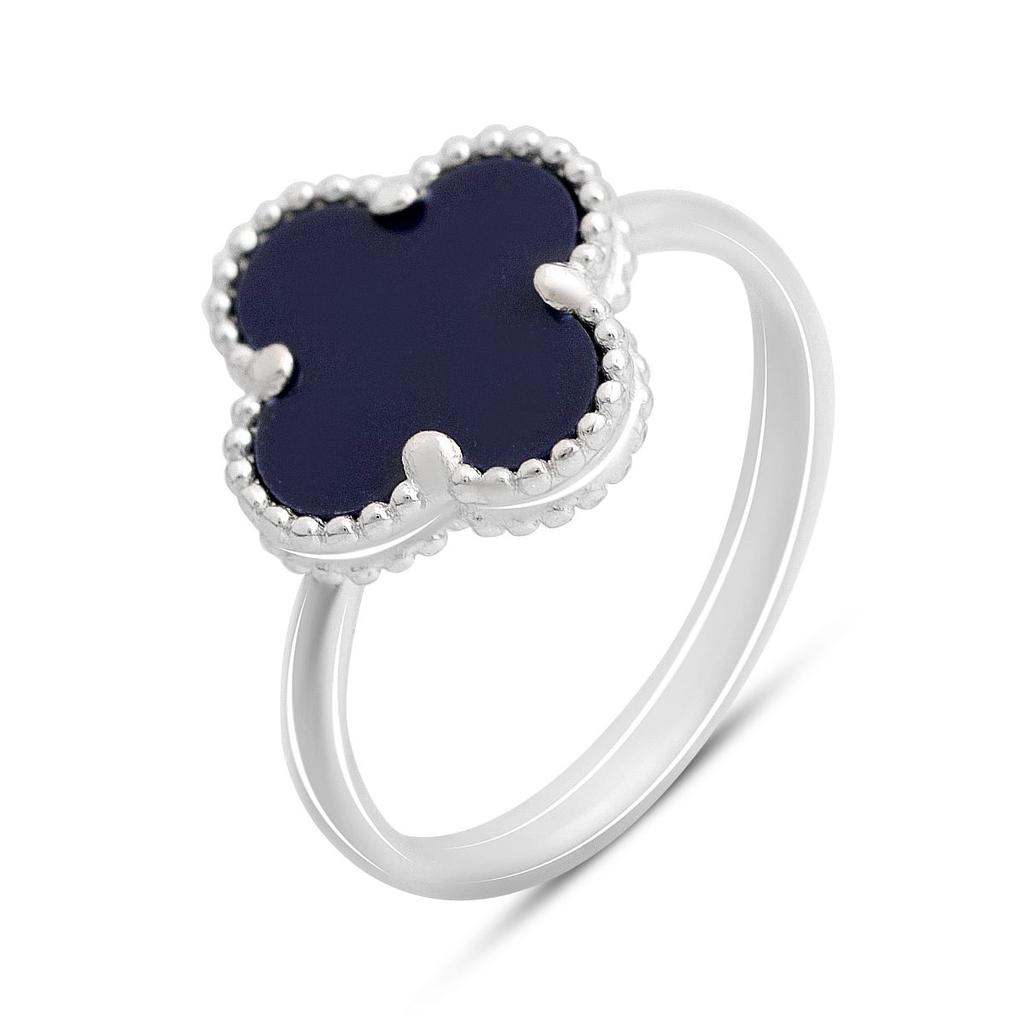 Silver Ring with Natural Lapis Lazuli, Product Weight 3.07 G (60001920)