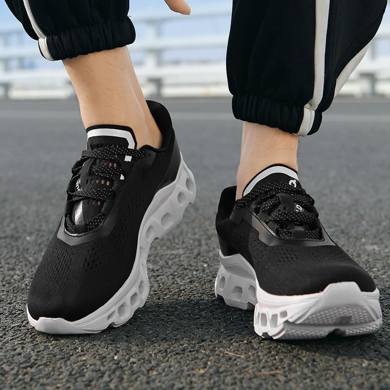 New Sports Shoes Cushioning Running Shoes Breathable Jinjiang Flying Woven Shoes