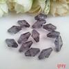 DIY Acryl Transparent Doppelspitzige Reiskörner für Schmuck und Gardinendekoration (7x19mm)