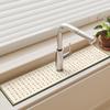 Super Absorbent Kitchen Sink Faucet Mat Drain Pad Table Mats Non-slip Sink Splash Mat Countertop Dining Washable