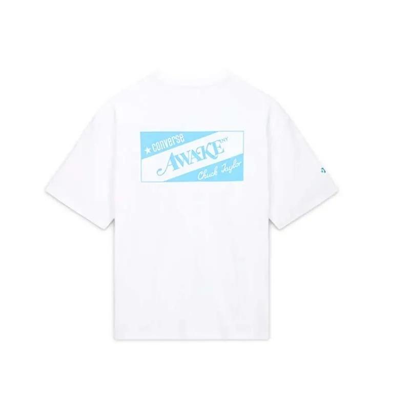 Converse X Awake NY Jersey T-Shirt Asia Sizing 'White' Men's 10026482-A01