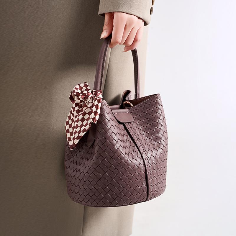 Bucket Bag Women'S Bag Crossbody Bag High-End Woven Bag Handbag Fashion Trend