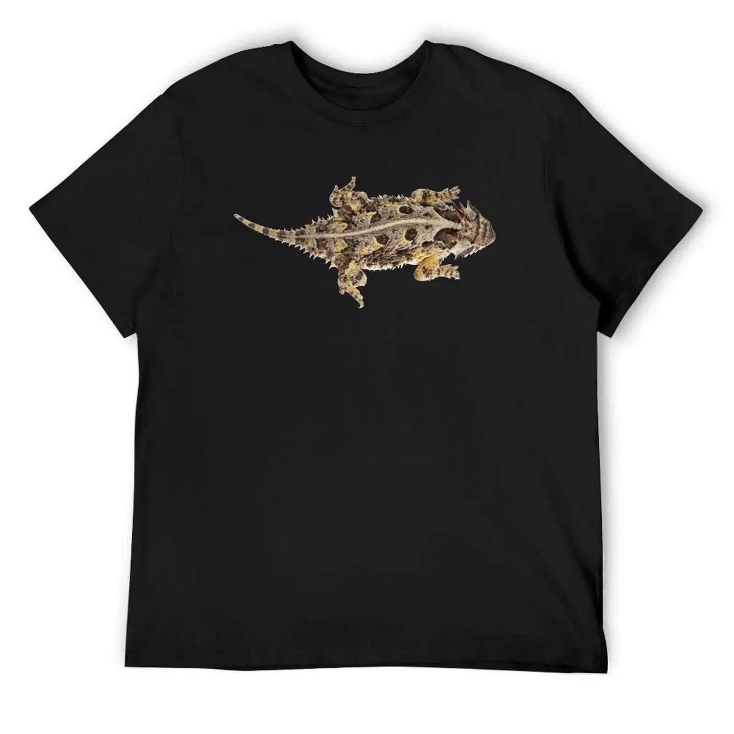 

Texas Horned Lizard T-Shirt man t shirt Personalized t-shirt essential t shirt mens t shirts casual stylish XXXXXL чорний