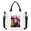 Move Demon Hunters Canvas Bag Fashion Printed Handbag Cute Cartoon Anime Commuting Portable Book Storage Bags Pocket Gifts KPOP Kid Friendly 2