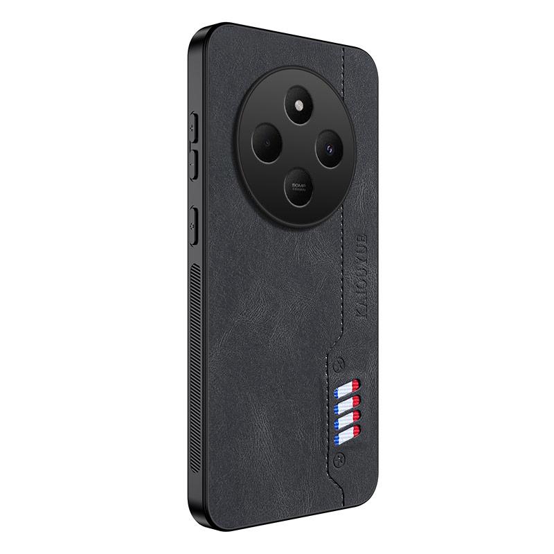 For Xiaomi POCO M7 5G Skin Feel Matte Leather Phone Case Soft Back Cover Funda For Xiaomi POCO M7 Protector