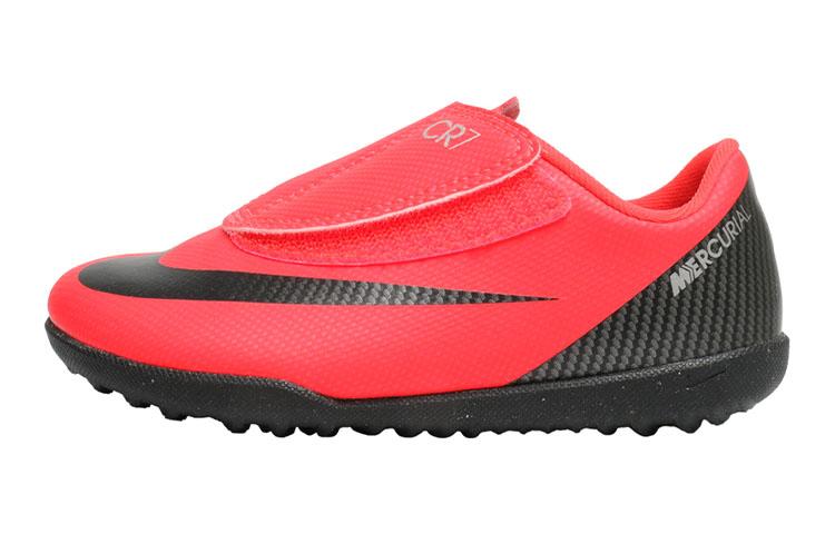 

Nike JR Vapor 12 Club CR7 TF Red Black AJ3108-600 25