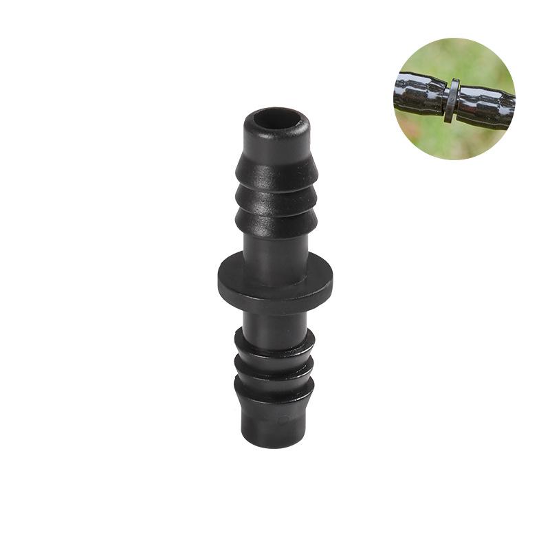 8/11 Straight Double-Barbed PE Pipe Extension for Micro-Spray Irrigation