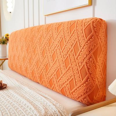 Washable Elastic Jacquard Bedhead Cover Dustproof All-inclusive Bed Head Slipcover Non-slip Soft Bedside Protector Hotel