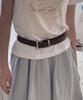 DELIDI Lively Leather Belt (Brown)