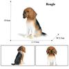 Oenux Dog Animals Model Husky German Shepherd Rottweiler Saint Bernard Action Figure Puppy Figurines PVC Collection Toy Kid Gift