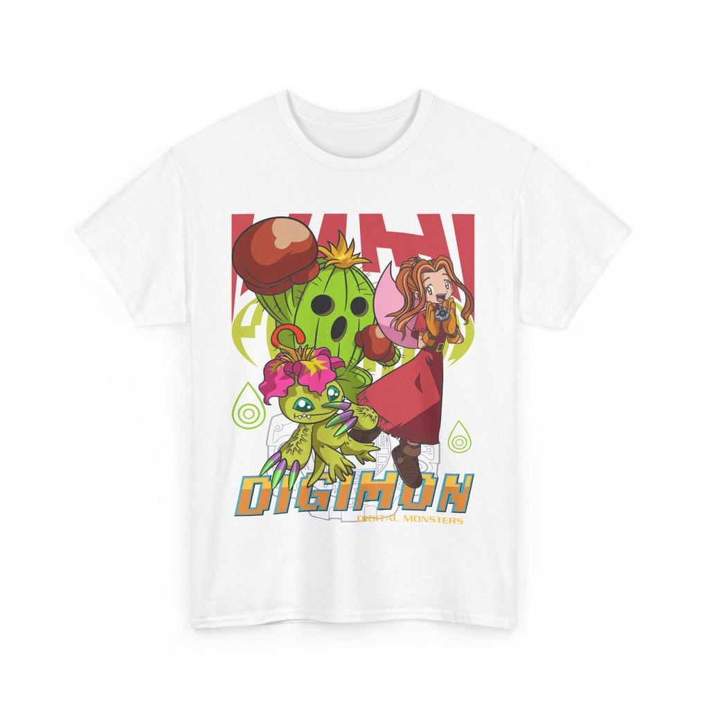 Guilmon Digimon Adventure Anime Tshirt Mens and Womens Summer Cotton Comfortable Loose Fashion Short Sleeve Top
