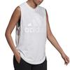 adidas Tank Tops Women's White Crew Neck Moderate Other EH5745