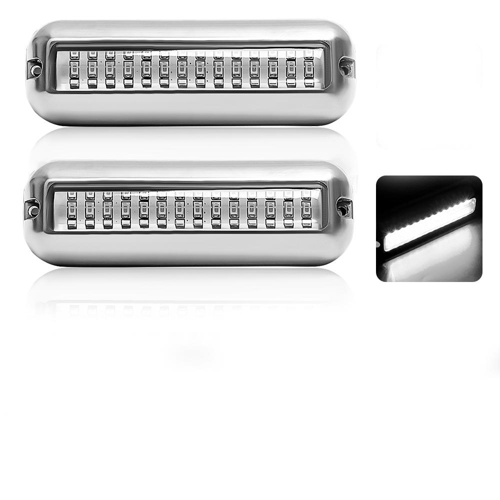 2ks 5palcové podvodní světlo jachet 42 LED navigační světlo pro nákladní loď Záďová kotvová lampa Signál pro plavbu námořních lodí