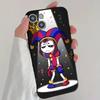 Coque de téléphone Anime The A-Amazing Digital C-Circus Cool Silicone Noir Souple Pour IPhone 16 15 14 13 12 11 X XR Plus Pro Max Plus
