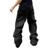 American high street niche design sense super fire ripped pants summer new ins dark wind denim wide-leg pants